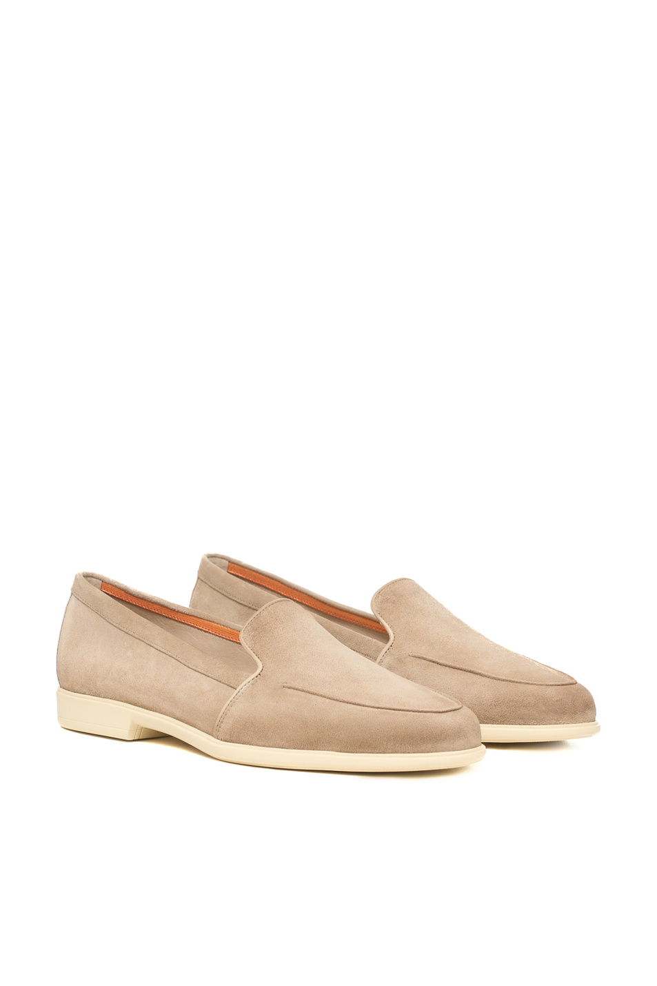Женский Santoni Лоферы MALIBU из натуральной замши (цвет ), артикул WULB72051AS1SAEAE40 | Фото 2