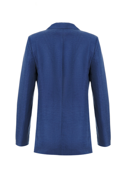 Однобортный пиджак|Основной цвет:Синий|Артикул:50467067 | Фото 2