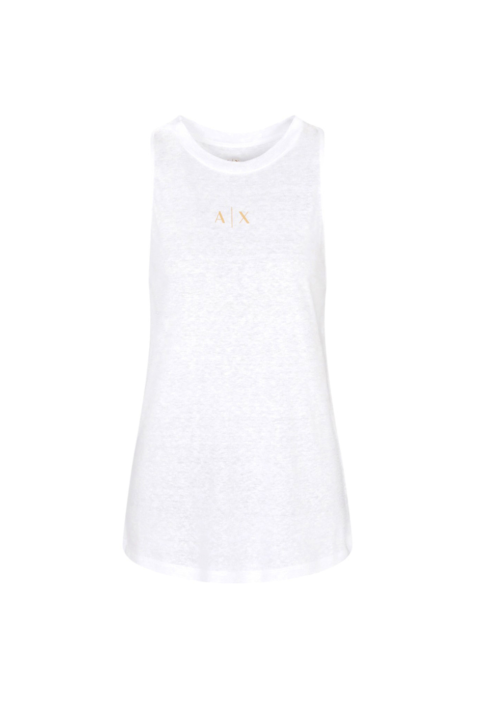 Женский Armani Exchange Топ из вискозы и льна (цвет ), артикул XW000390-AF12899 | Фото 1