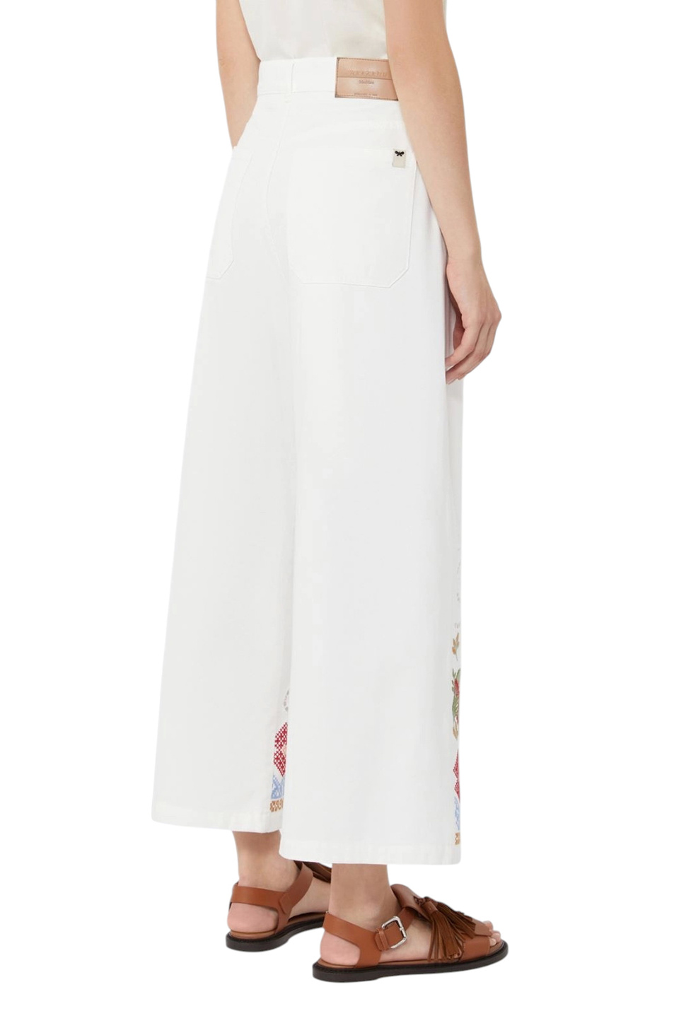 Женский Weekend Max Mara Джинсы ADUNCO с вышивкой (цвет ), артикул 2615131012 | Фото 4
