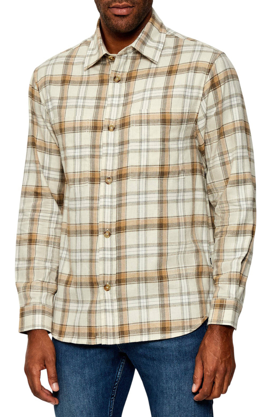 Мужской BOSS Рубашка из хлопка (цвет ), артикул 50550646 | Фото 4