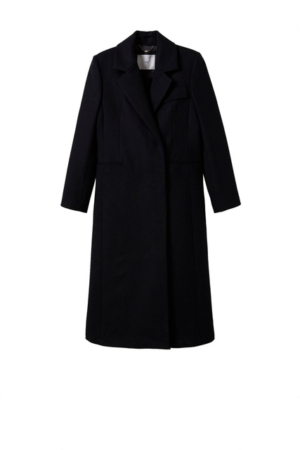 Пальто FRISON из смесовой шерсти|Основной цвет:Черный|Артикул:17049090 | Фото 1