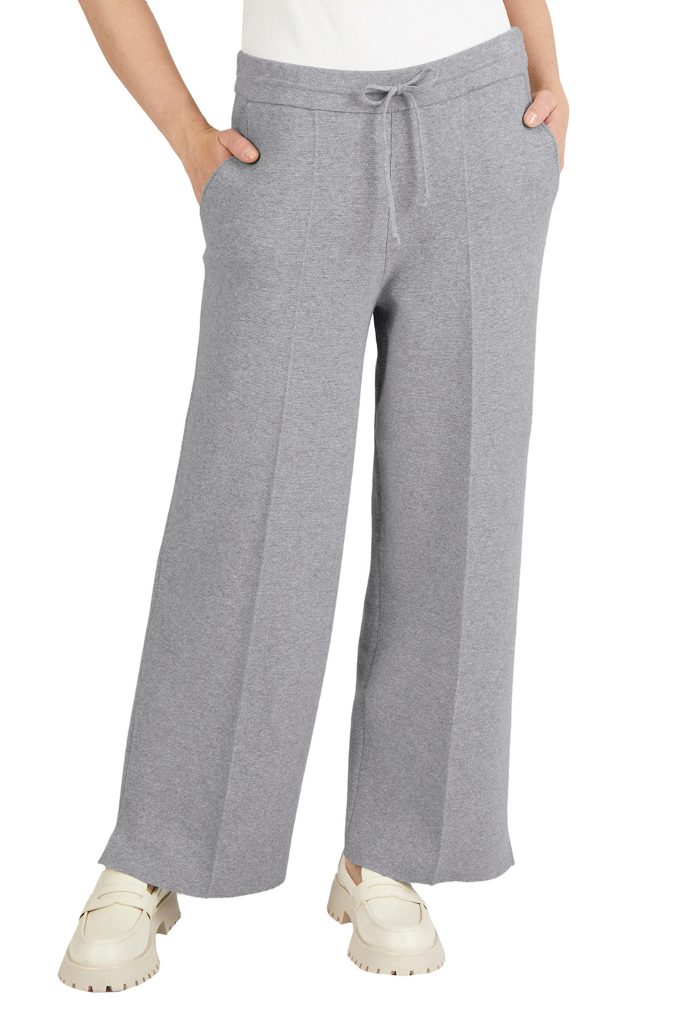 Женский LeComte Однотонные брюки с кулиской на поясе (цвет ), артикул 49-623750 | Фото 4