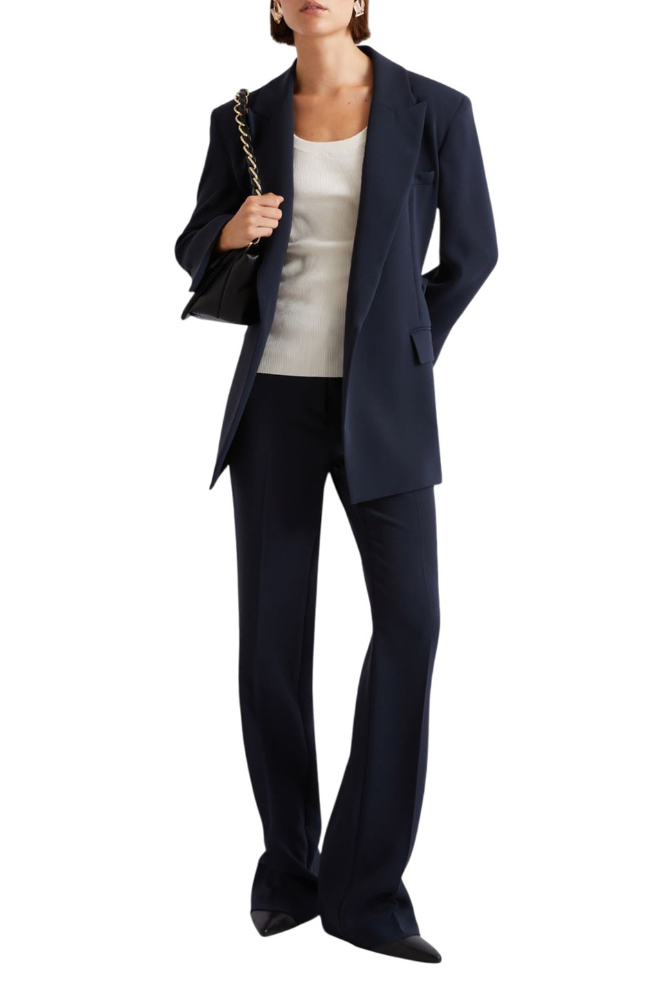 Женский MARELLA Топ MLLCAPANNA из ткани в рубчик (цвет ), артикул 2613361181 | Фото 2