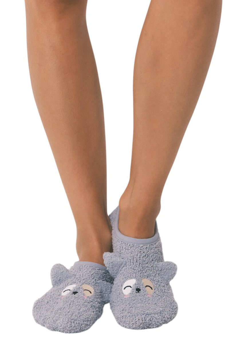 Носки-следки с принтом|Основной цвет:Синий Женский Women'secret Носки-следки с принтом (цвет ), артикул 3612459 | Фото 3