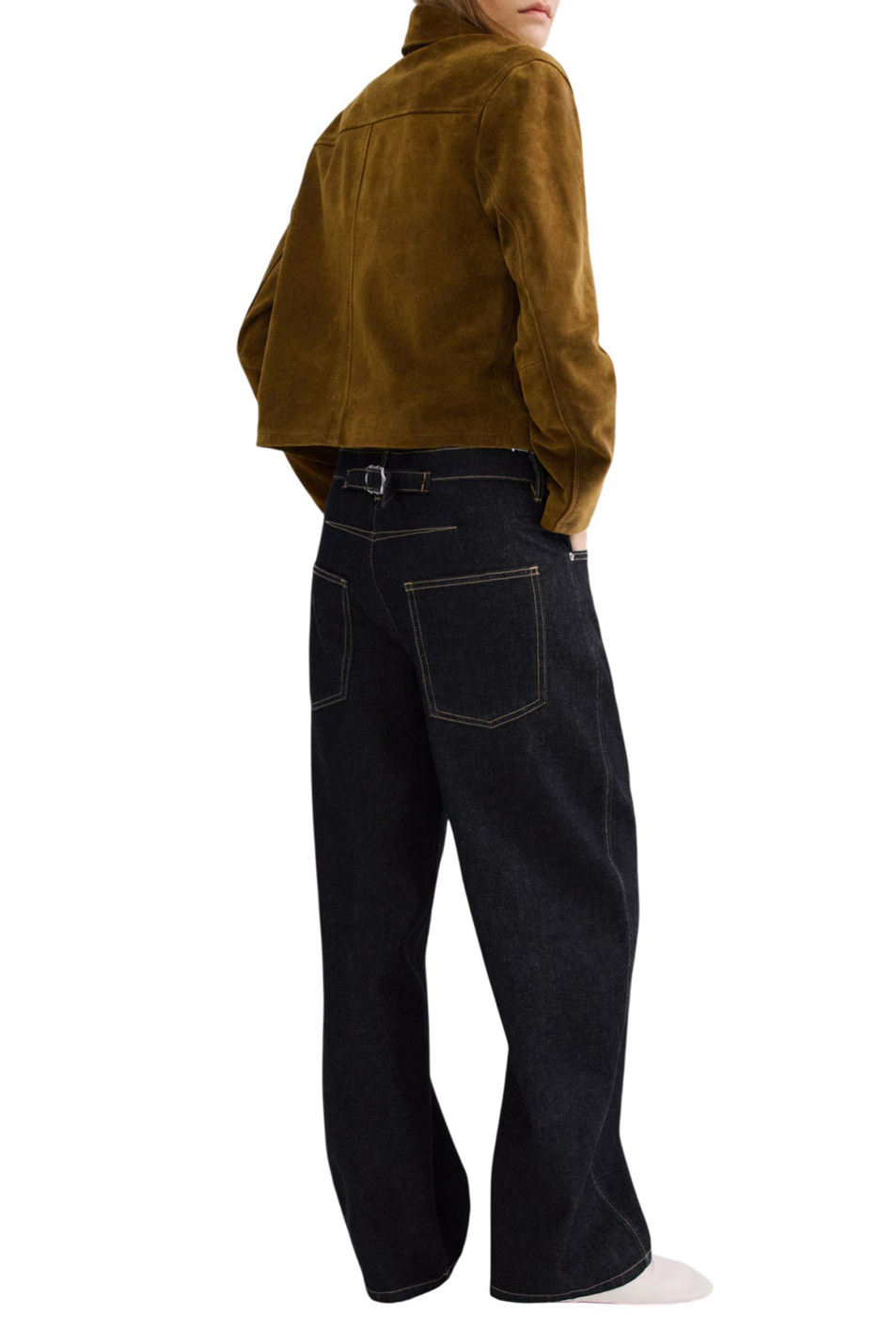 Женский Mango Джинсы MARI с низкой посадкой (цвет ), артикул 27024080 | Фото 4