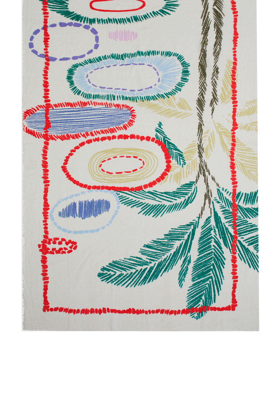 Parfois Шарф из органического хлопка с принтом (цвет ), артикул 198322 | Фото 2