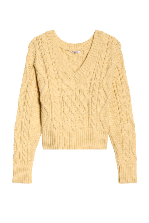 Orsay Укороченный пуловер с V-образным вырезом ( цвет), артикул 507374 | Фото 1