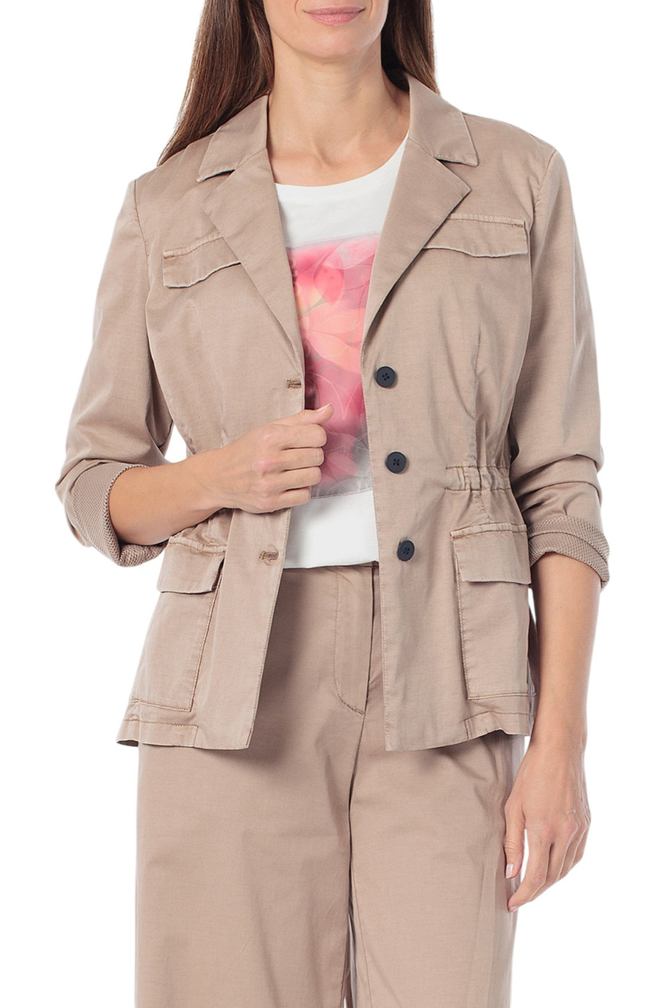 Женский Gerry Weber Жакет однотонный (цвет ), артикул N60163 | Фото 5