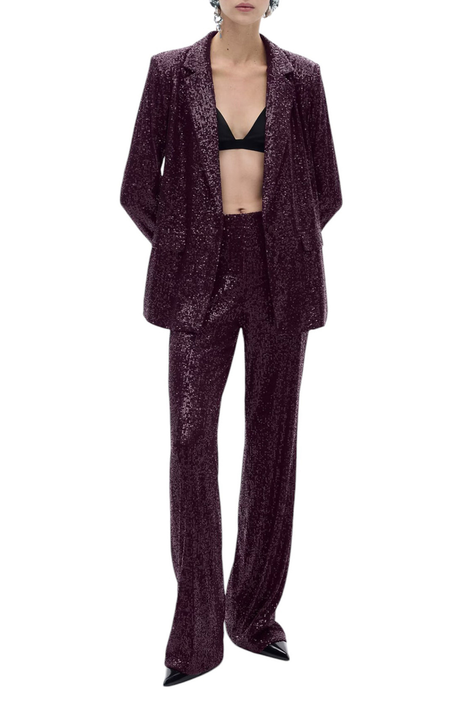 Женский Mango Пиджак XJUPITER с пайетками (цвет ), артикул 77069061 | Фото 2