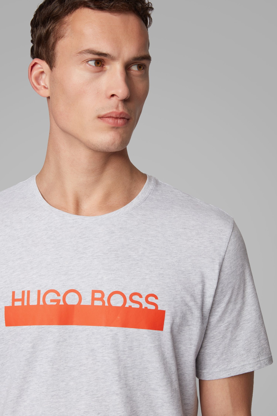 Мужской BOSS Футболка из эластичного хлопка (цвет ), артикул 50424962 | Фото 4