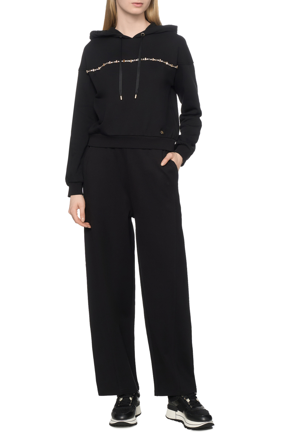 Женский Liu Jo Брюки однотонные (цвет ), артикул TF5289JS182 | Фото 3