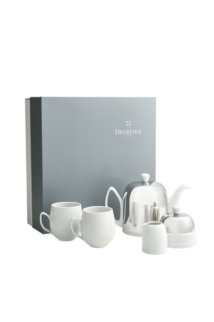 Набор чайный Salam Blanche, 5 предметов|Основной цвет:Белый|Артикул:238925 | Фото 1