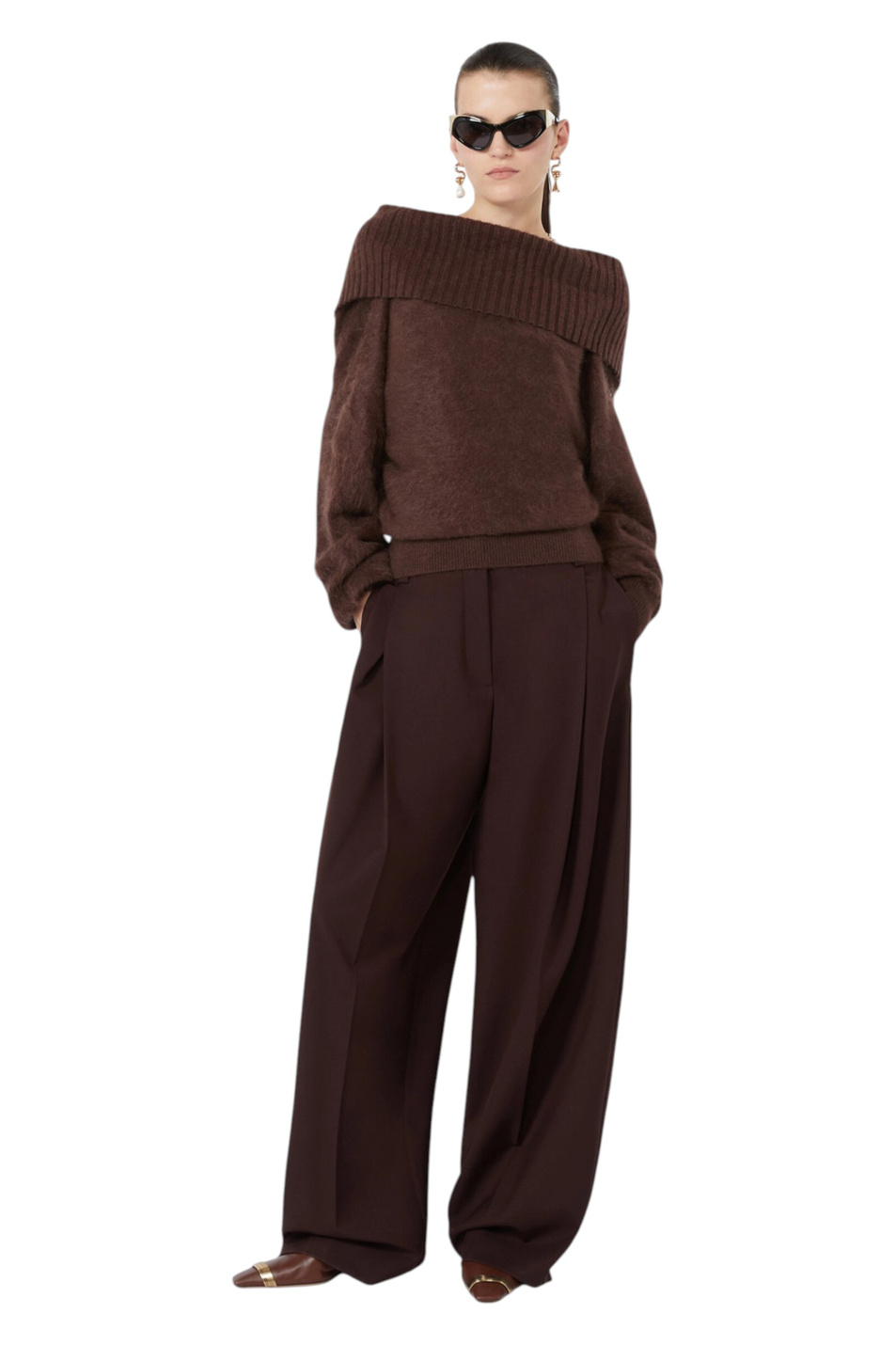 Женский Sportmax Брюки GIRINO из шерсти (цвет ), артикул 2622136052 | Фото 2