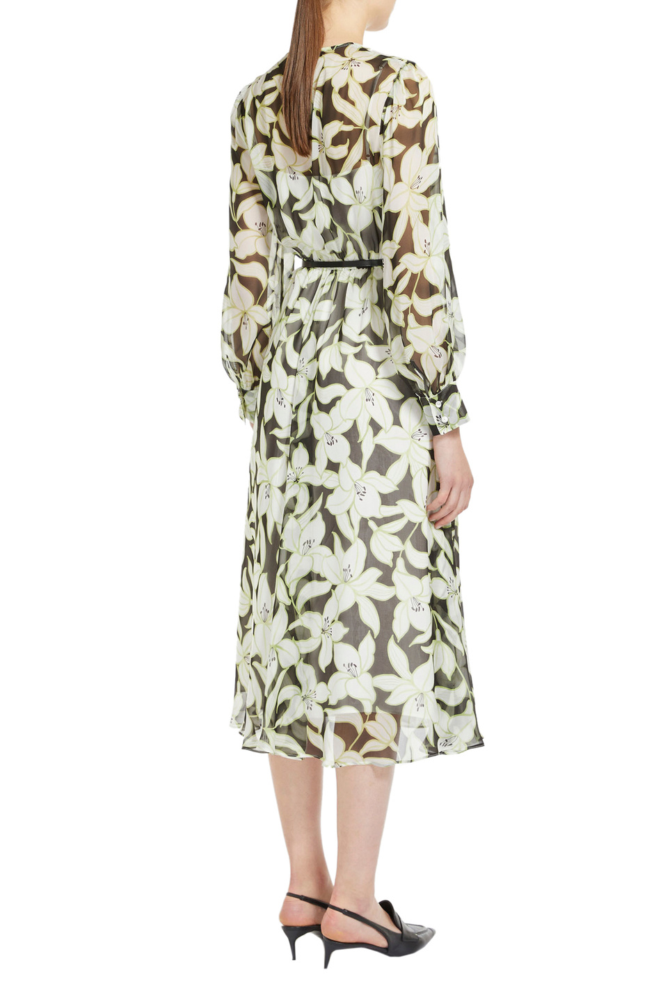 Женский Max Mara Платье MAROCCO с цветочным принтом (цвет ), артикул 2362310137 | Фото 4