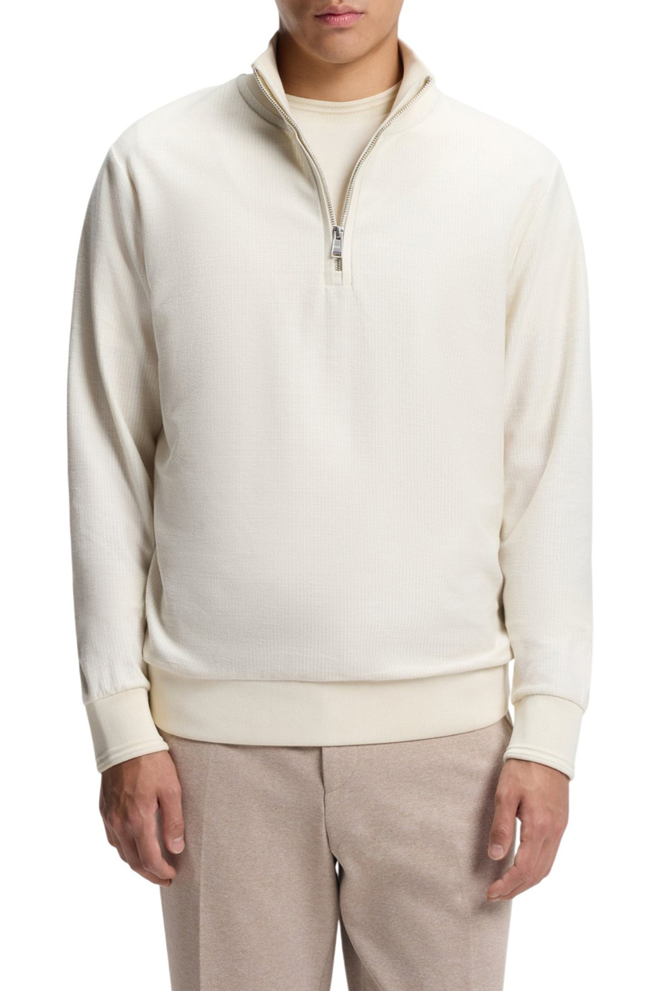 Мужской BOSS Джемпер Sidney из смесового хлопка (цвет ), артикул 50555280 | Фото 3