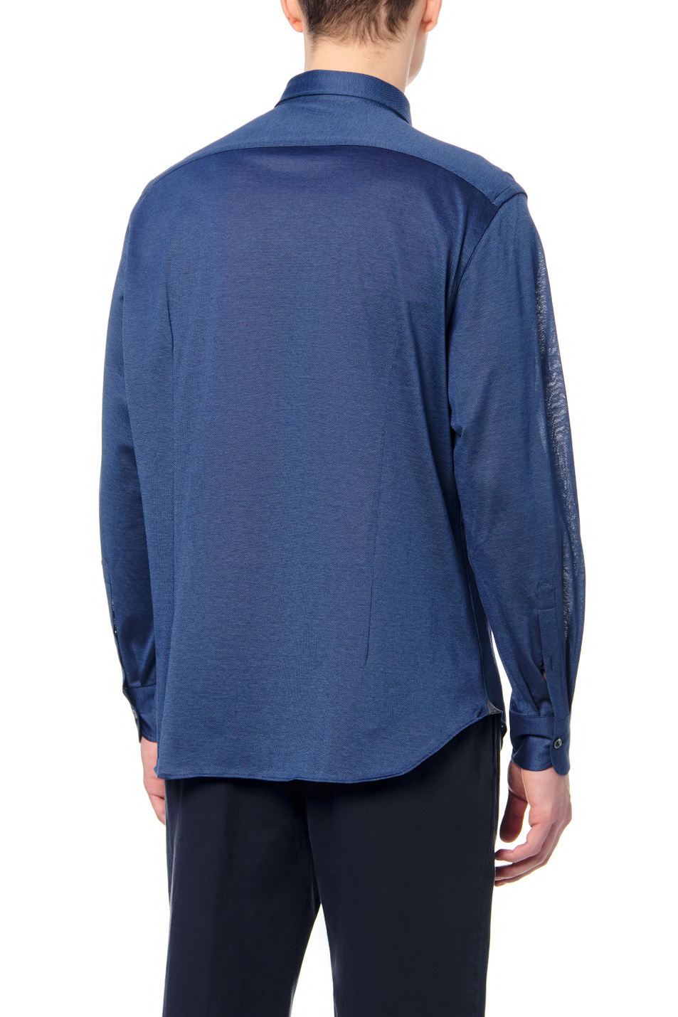 Мужской Corneliani Рубашка из натурального хлопка (цвет ), артикул 89P116-2111213 | Фото 4