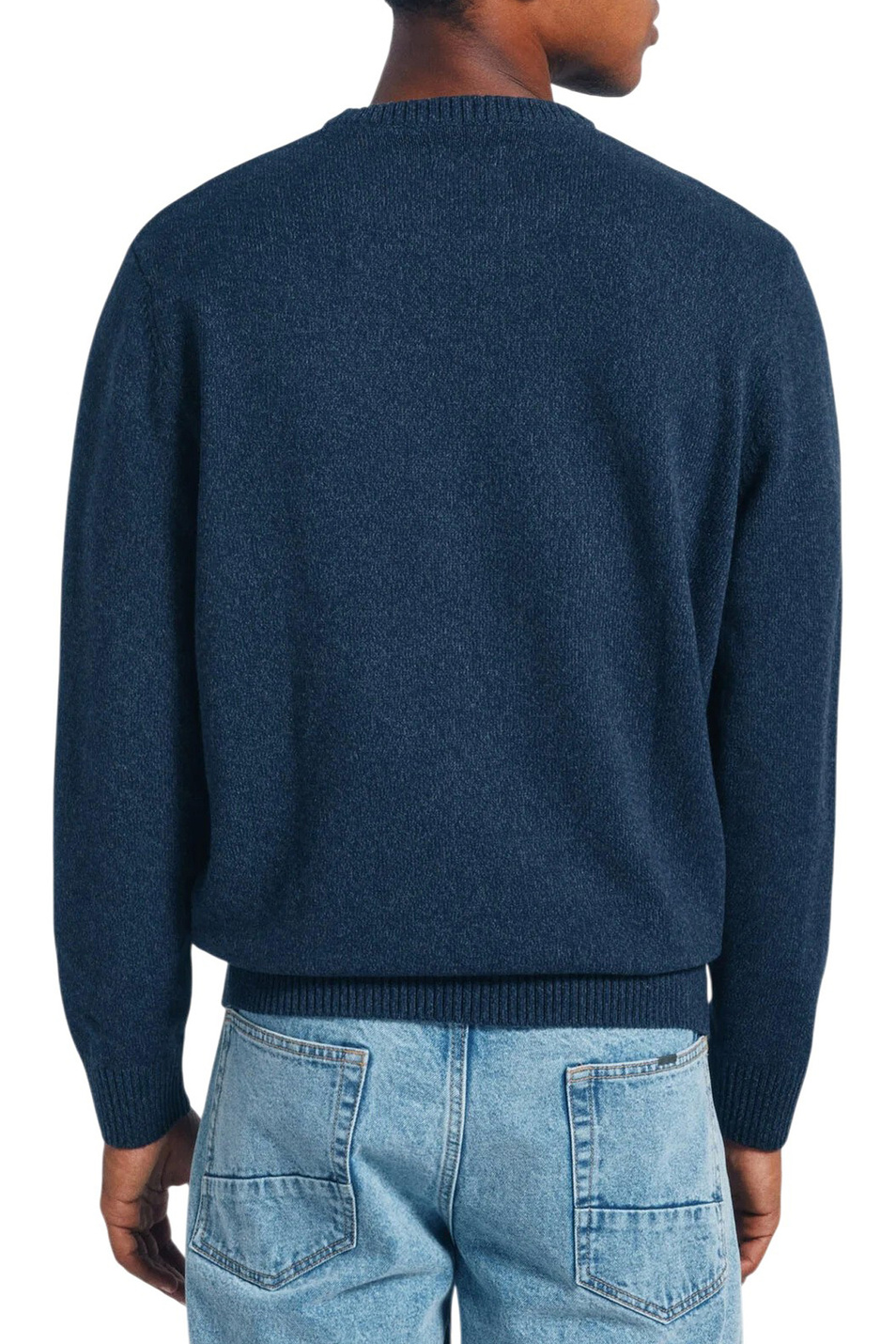 Мужской Springfield Джемпер однотонный (цвет ), артикул 1402504 | Фото 3