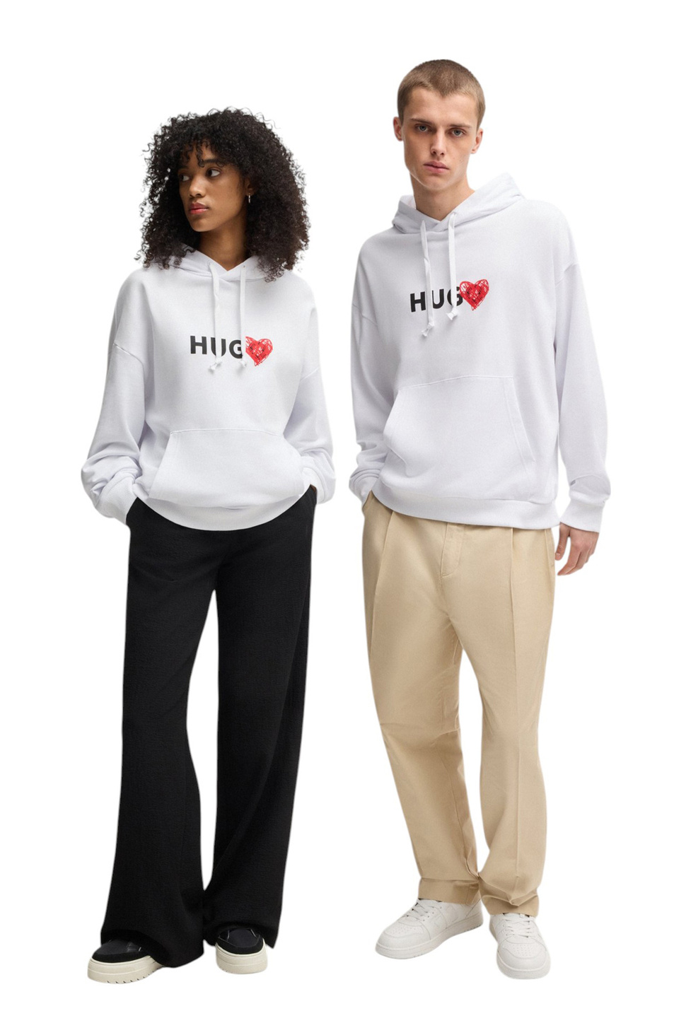 Мужской HUGO Худи Dewgili из натурального хлопка (цвет ), артикул 50530577 | Фото 6