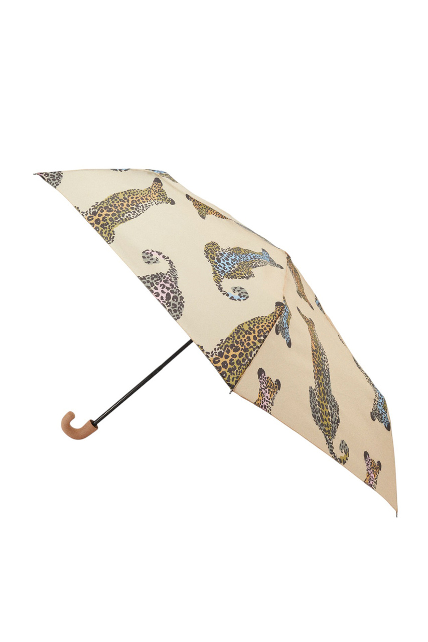 Зонт с принтом|Основной цвет:Разноцветный|Артикул:215128 | Фото 1