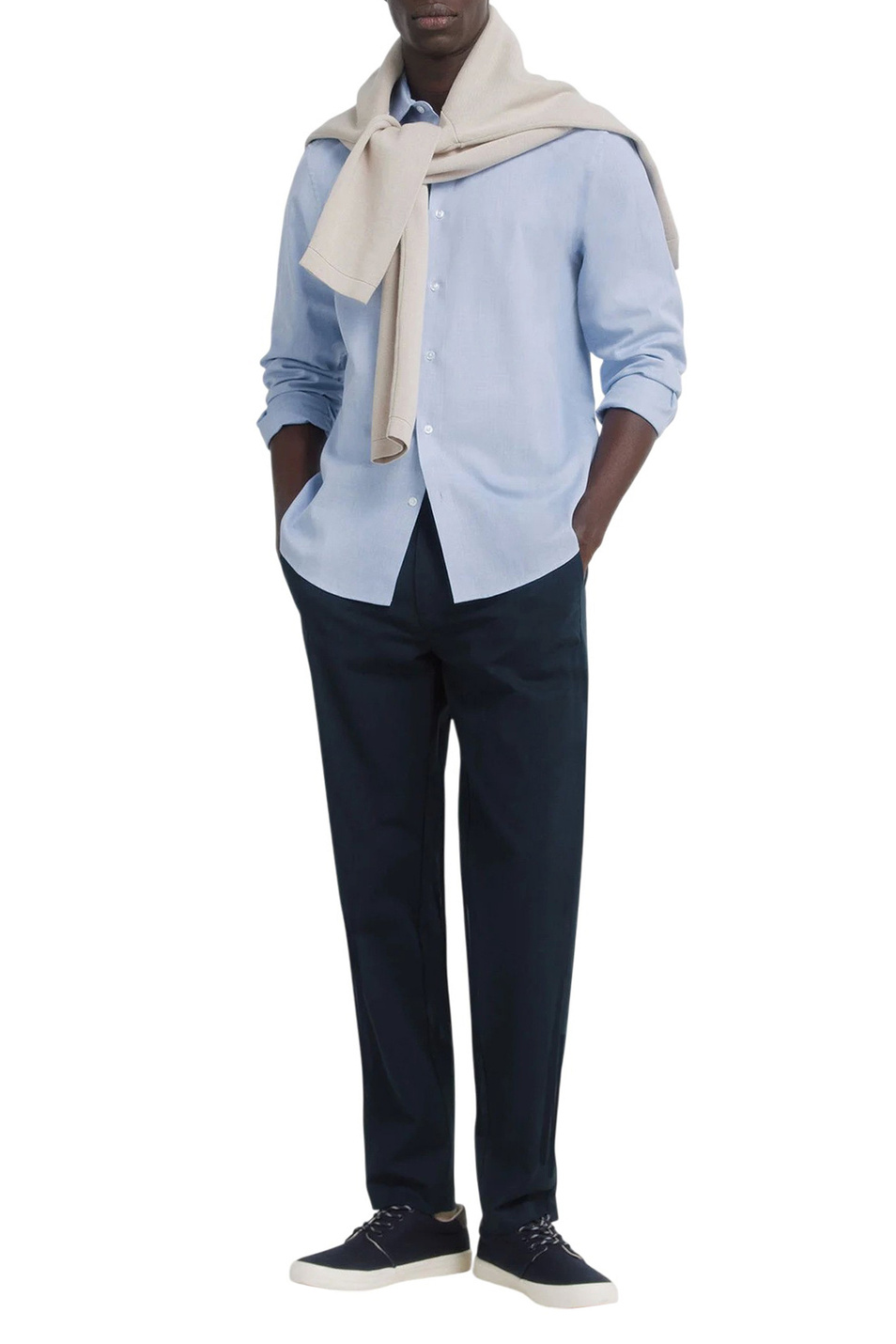 Мужской Springfield Рубашка из хлопка (цвет ), артикул 1503550 | Фото 2