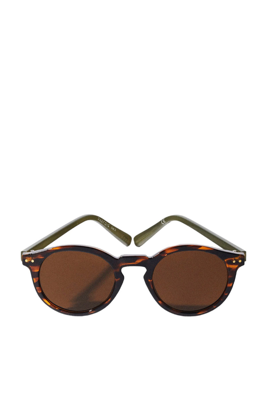 Солнцезащитные очки|Основной цвет:Хаки|Артикул:197334 | Фото 1