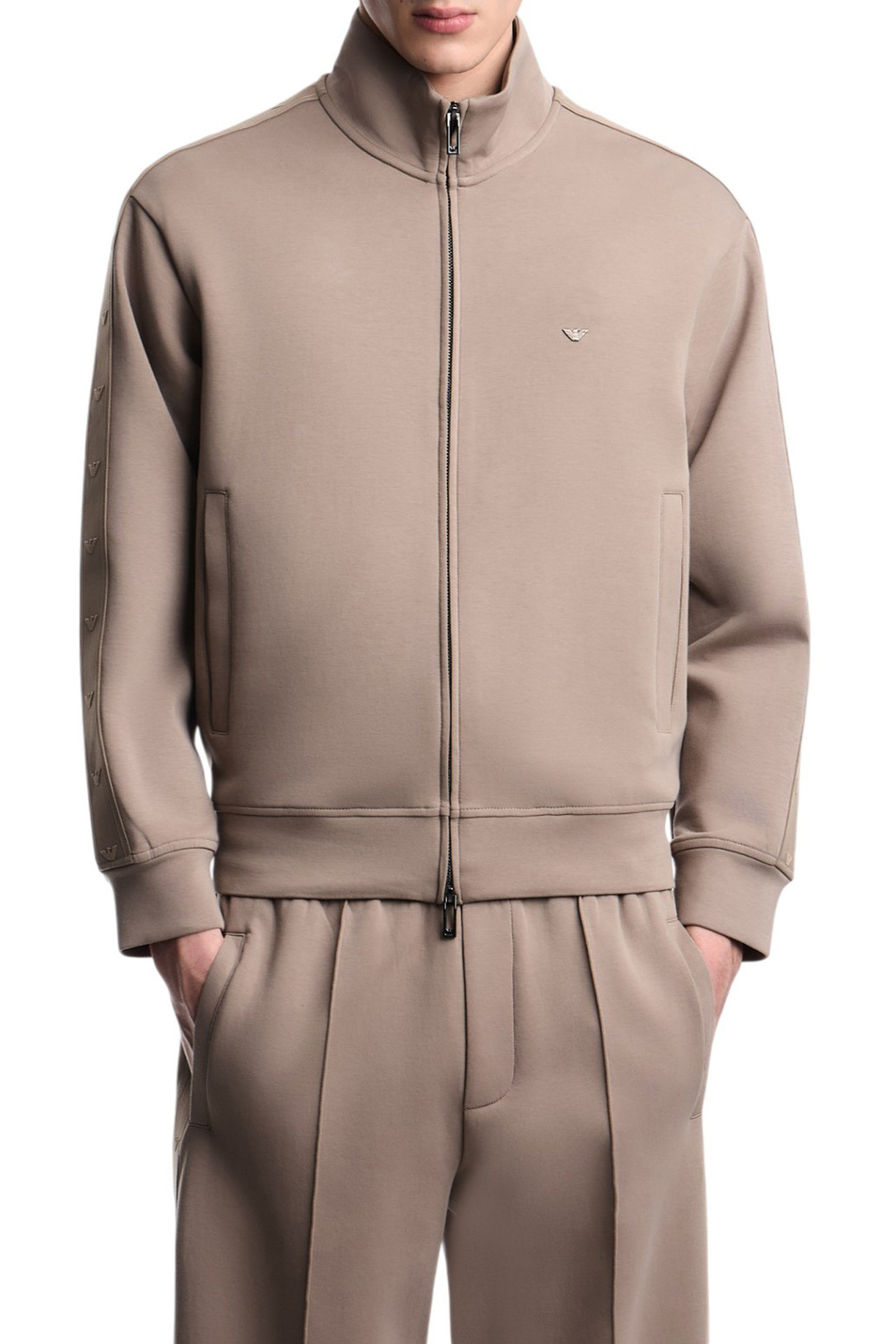 Мужской Emporio Armani Толстовка с логотипом (цвет ), артикул EM005222-AF10013 | Фото 4