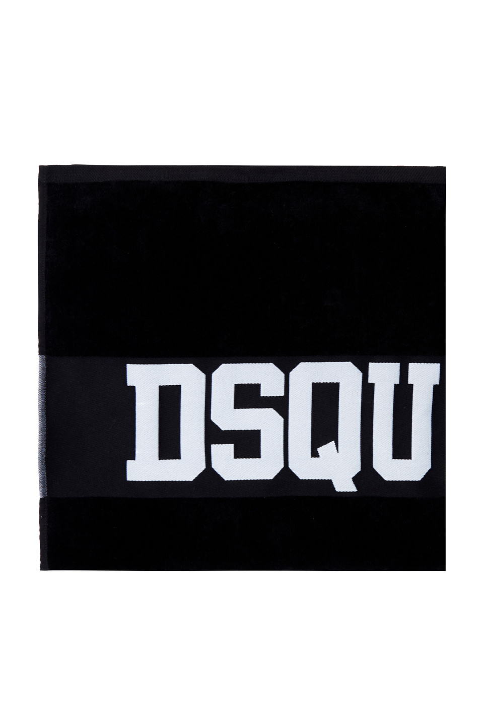 Не имеет пола Dsquared2 Полотенце из натурального хлопка с логотипом (цвет ), артикул D7P005450 | Фото 1