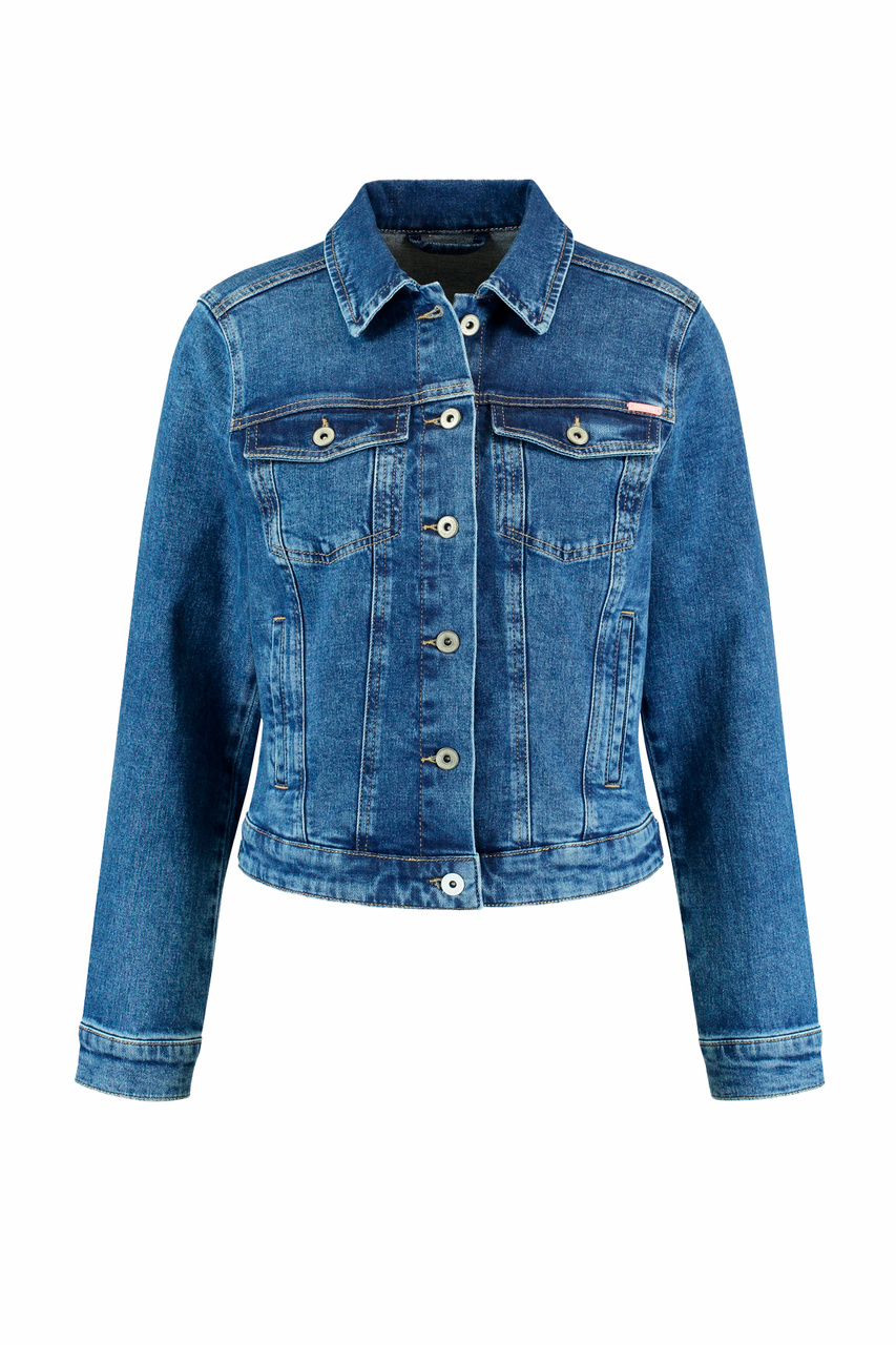 Куртка джинсовая|Основной цвет:Синий|Артикул:350230-66811 | Фото 1