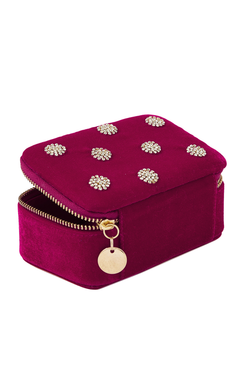 Женский Accessorize Шкатулка для украшений со стразами (цвет ), артикул 289066 | Фото 2