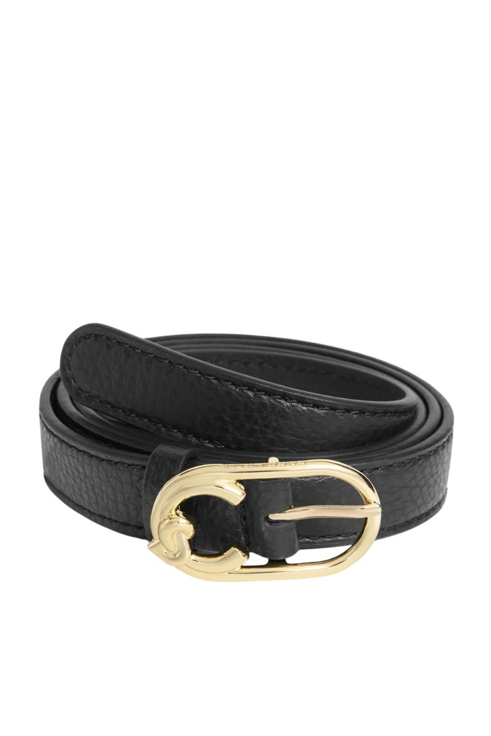 Женский Coccinelle Ремень C-ME из натуральной кожи (цвет ), артикул E3SSL112401 | Фото 1