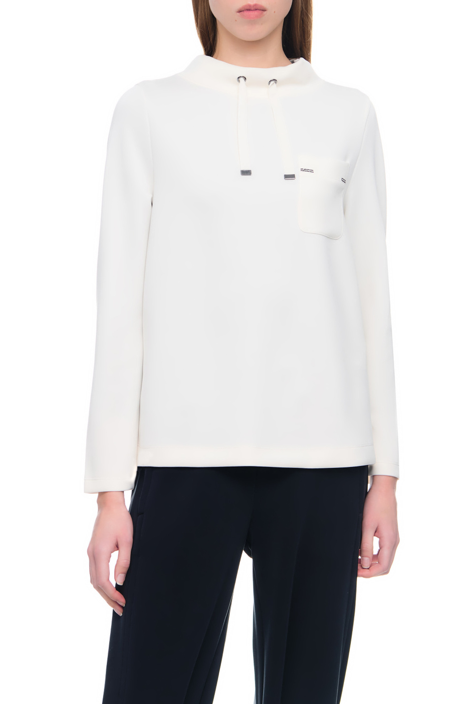 Женский Gerry Weber Джемпер с кулиской на воротнике (цвет ), артикул 870019-44020 | Фото 4