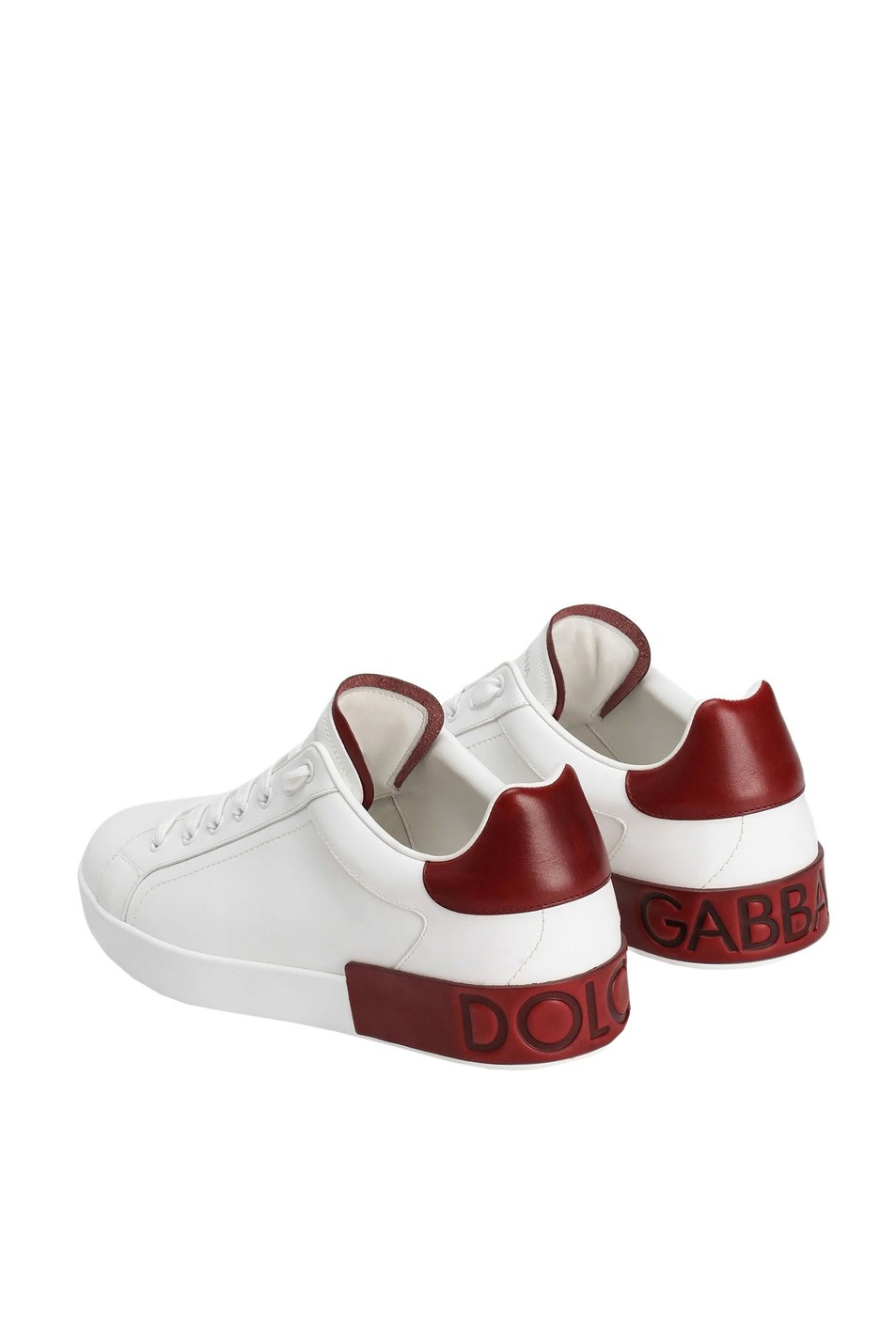 Мужской Dolce & Gabbana Кеды Portofino из натуральной кожи (цвет ), артикул CS2278-A9U73 | Фото 3