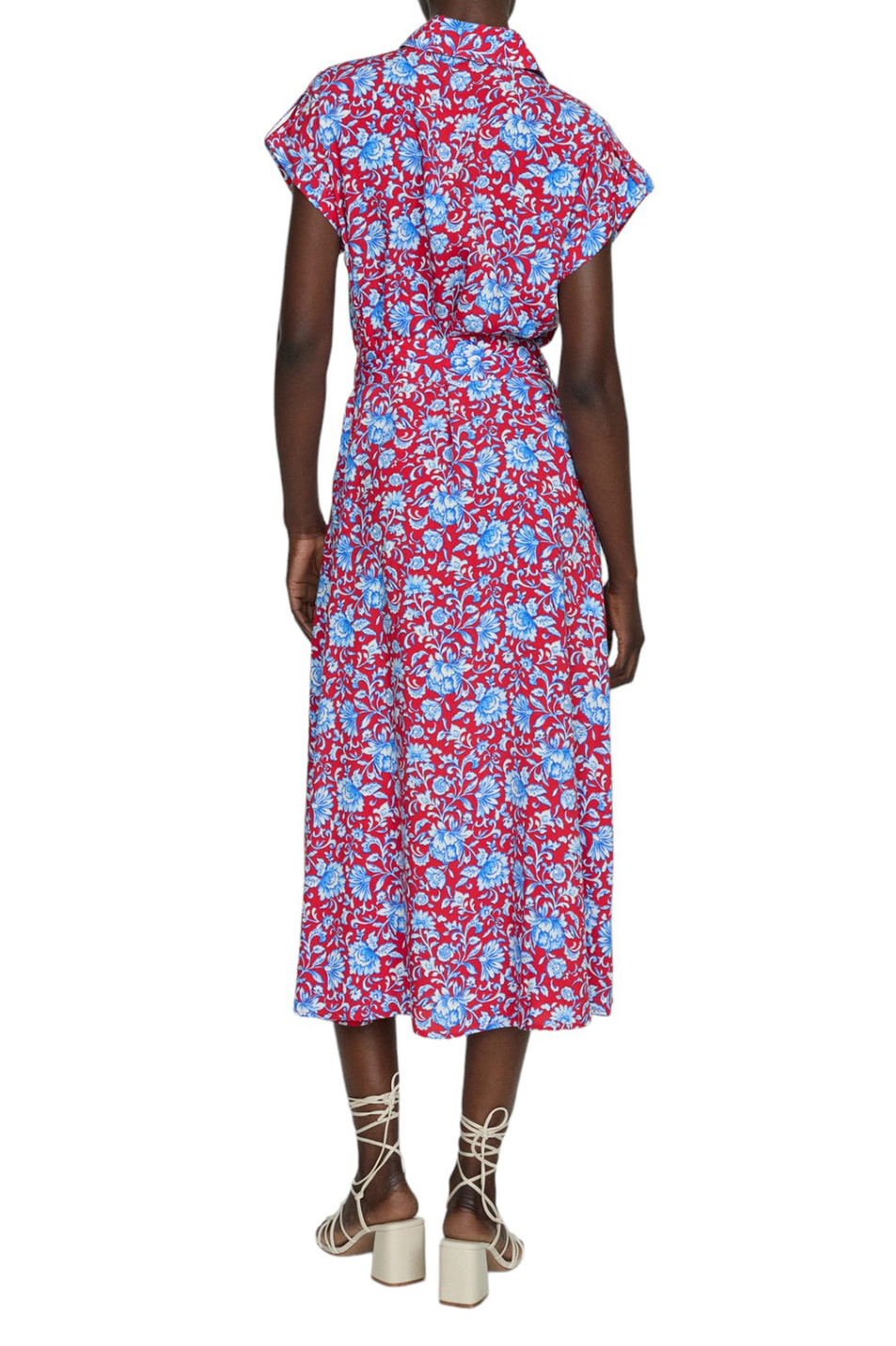 Женский Mango Платье-рубашка APPLE с принтом (цвет ), артикул 67028644 | Фото 4