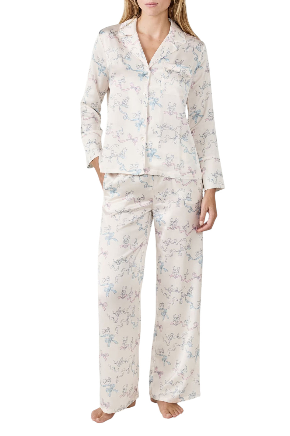 Женский Etam Брюки LYNNA с принтом (цвет ), артикул 6556192 | Фото 2