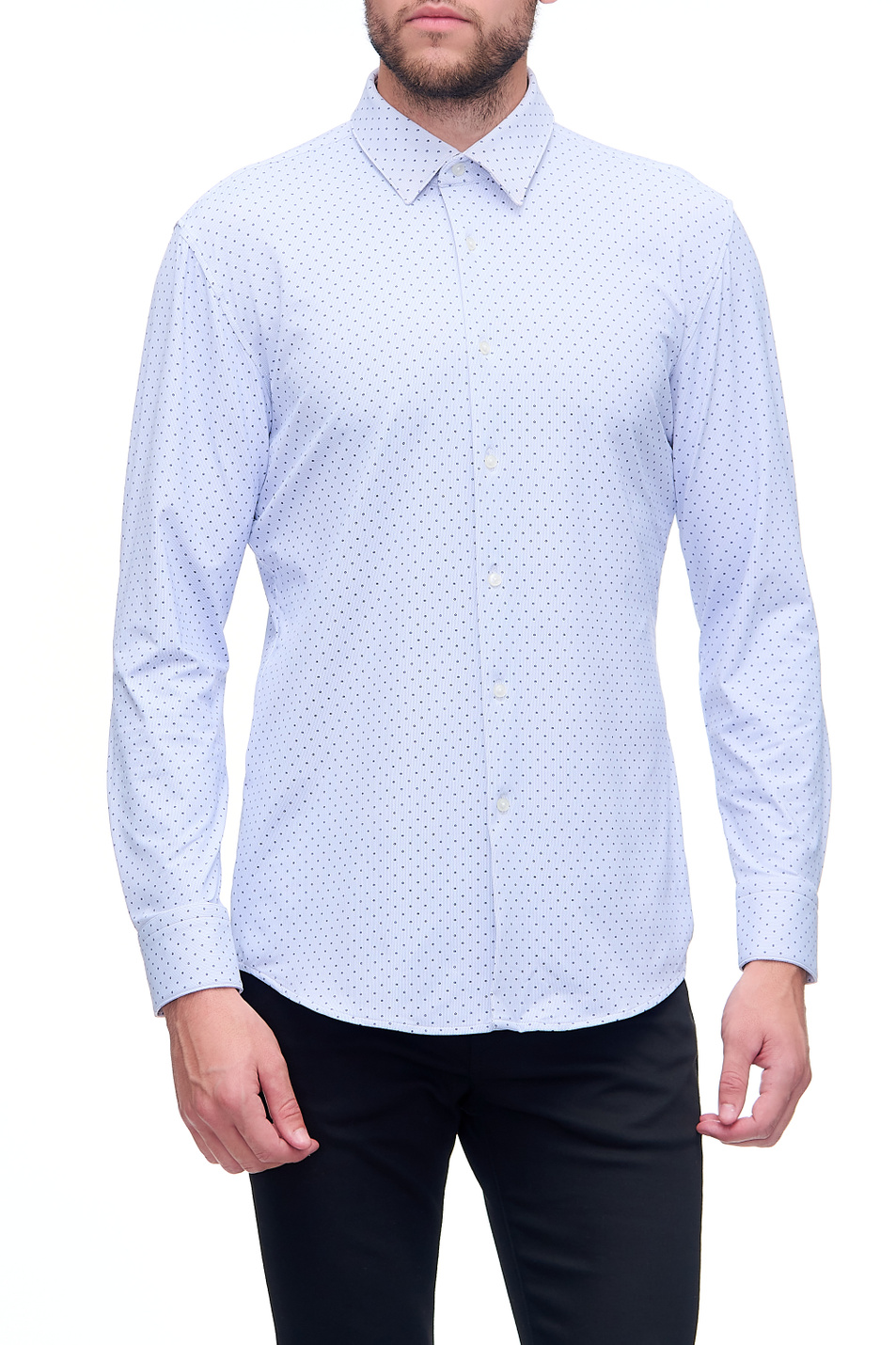 BOSS Рубашка с принтом в горох (цвет ), артикул 50459920 | Фото 1
