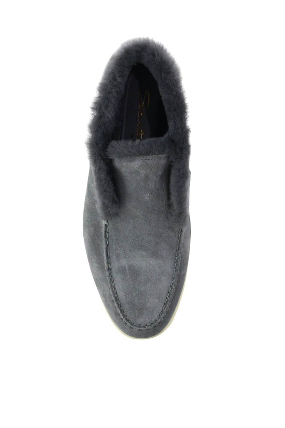 Женский Santoni Дезерты из натуральной замши (цвет ), артикул WUDR58457TIRAPFRG70 | Фото 5