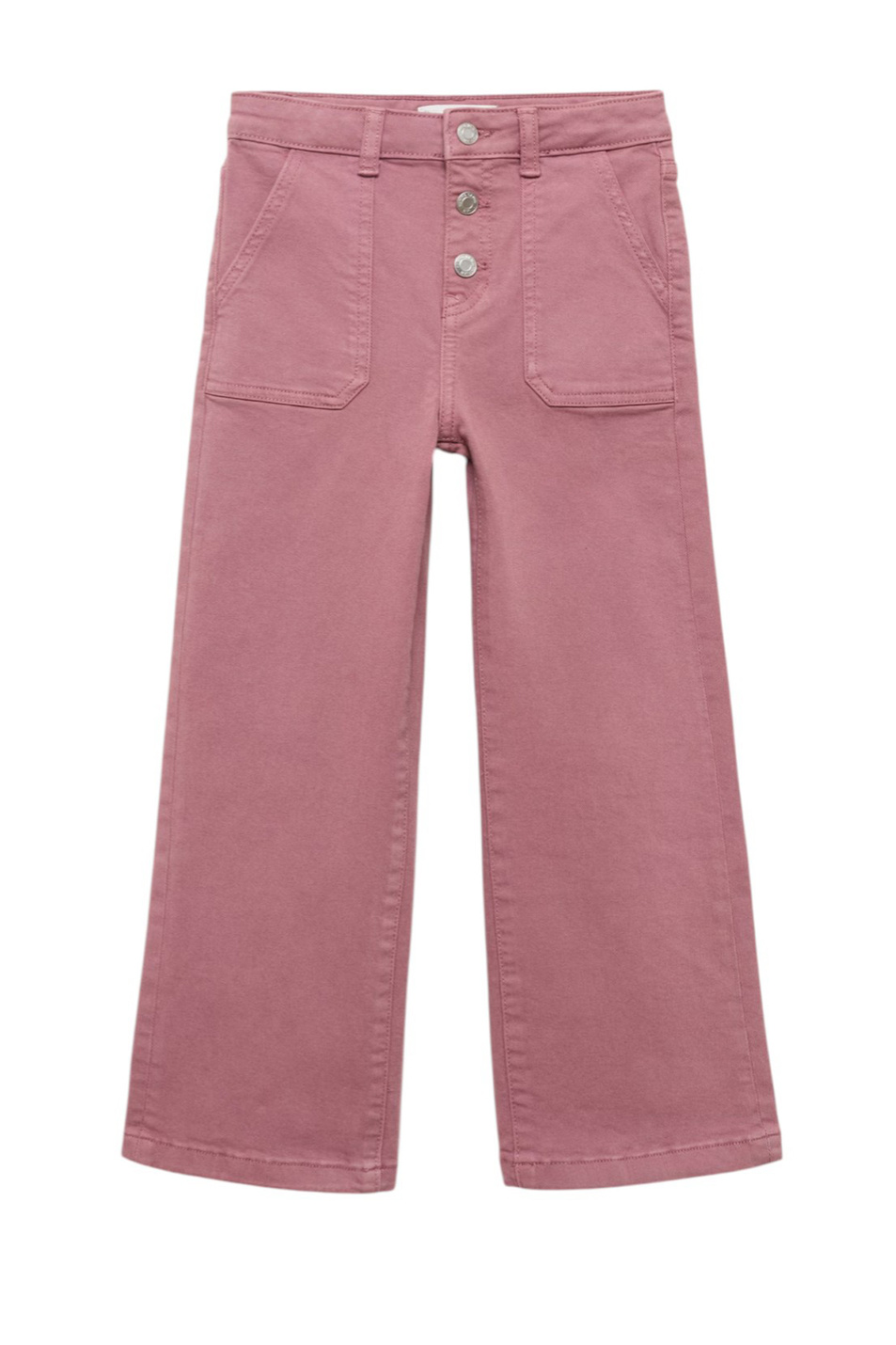 Девочкам Mango Kids Джинсы UTILITY1 из эластичного хлопка (цвет ), артикул 17022538 | Фото 1