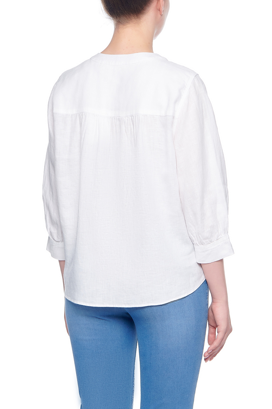 Gerry Weber Льняная блузка с рукавами 3/4 (цвет ), артикул 460314-66485 | Фото 6