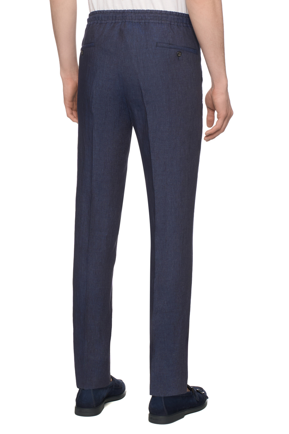 Мужской Corneliani Брюки из льна (цвет ), артикул 274L25-2714159 | Фото 5