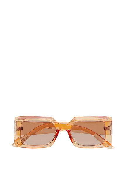 Солнцезащитные очки ROMA в прозрачной оправе|Основной цвет:Оранжевый|Артикул:27072502 | Фото 2