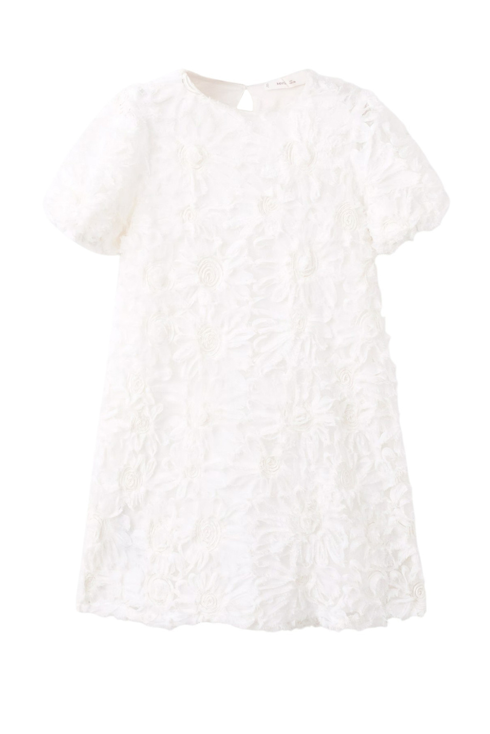 Девочкам Mango Kids Платье FLOWER с вышивкой (цвет ), артикул 27064044 | Фото 1