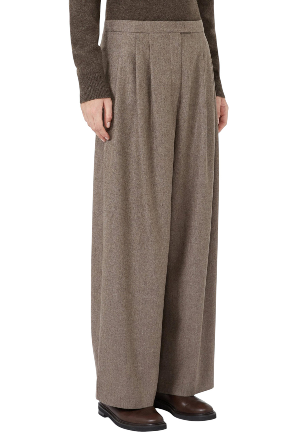 Женский Max Mara Брюки PANFILO из шерсти (цвет ), артикул 2629136093 | Фото 3