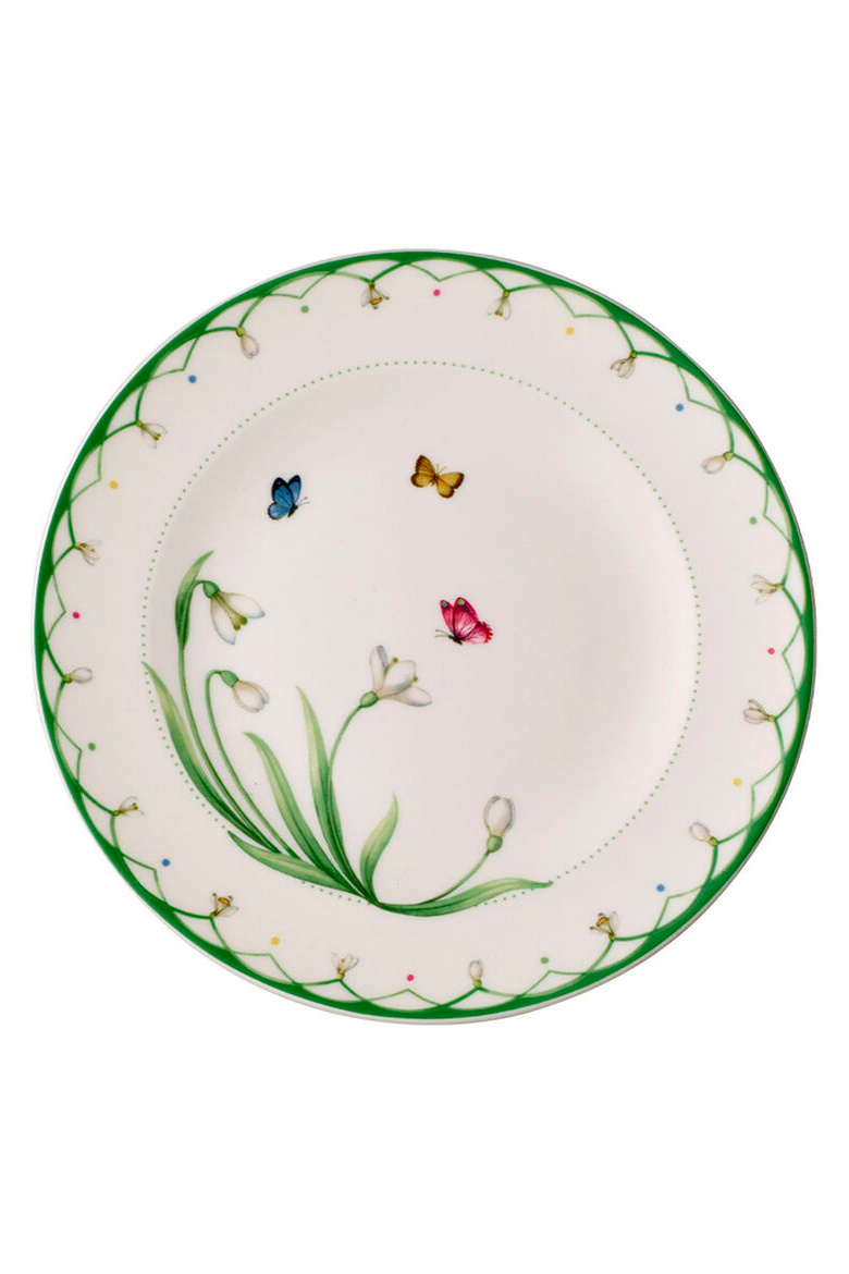 Тарелка салатная Colourful Spring, 22 см|Основной цвет:Белый|Артикул:14-8663-2640 | Фото 1