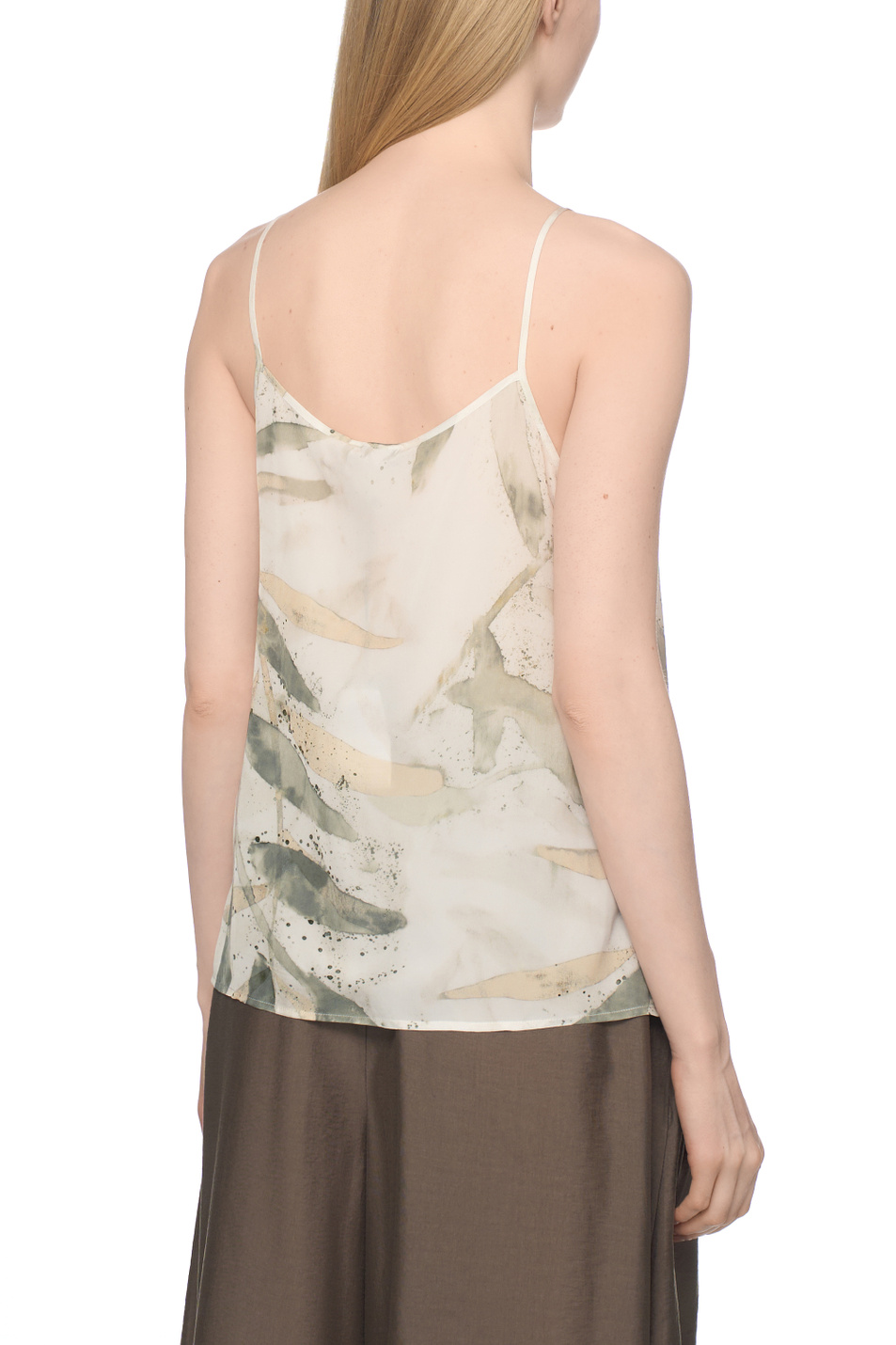 Женский Peserico Топ с цветочным принтом (цвет ), артикул E08421D-04739 | Фото 5