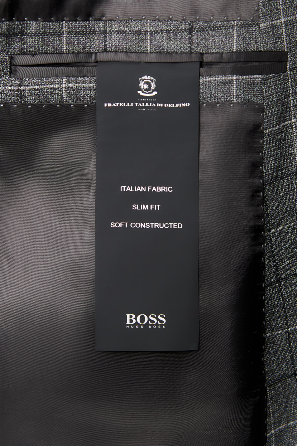 Мужской BOSS Костюм в клетку Novan из натуральной шерсти (цвет ), артикул 50450258 | Фото 7