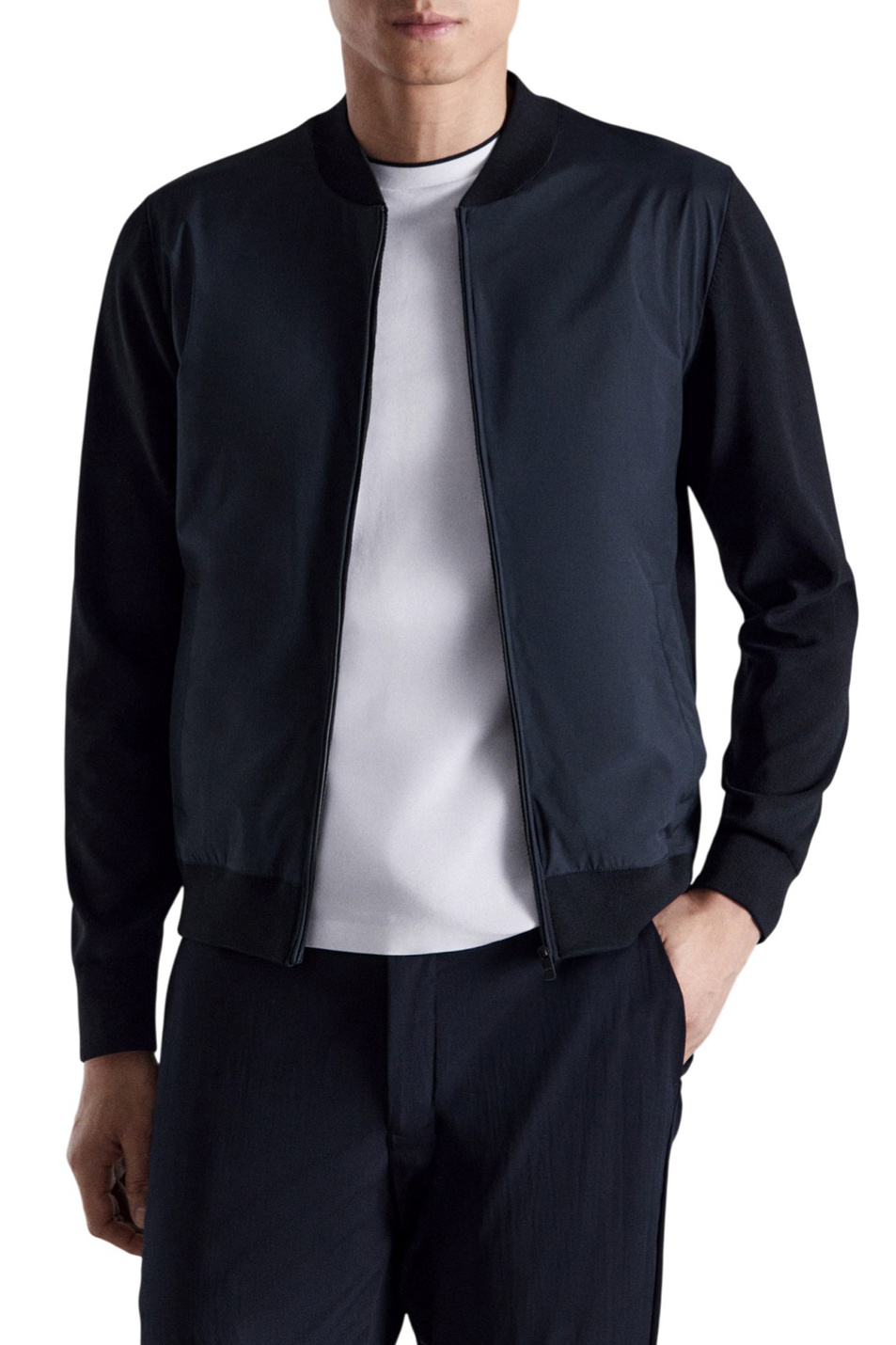 Мужской Mango Man Кардиган MILLER в стиле бомбера (цвет ), артикул 27034429 | Фото 3