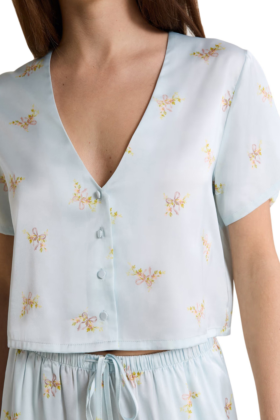 Женский Etam Пижамная рубашка SOLIA с принтом (цвет ), артикул 6556899 | Фото 4