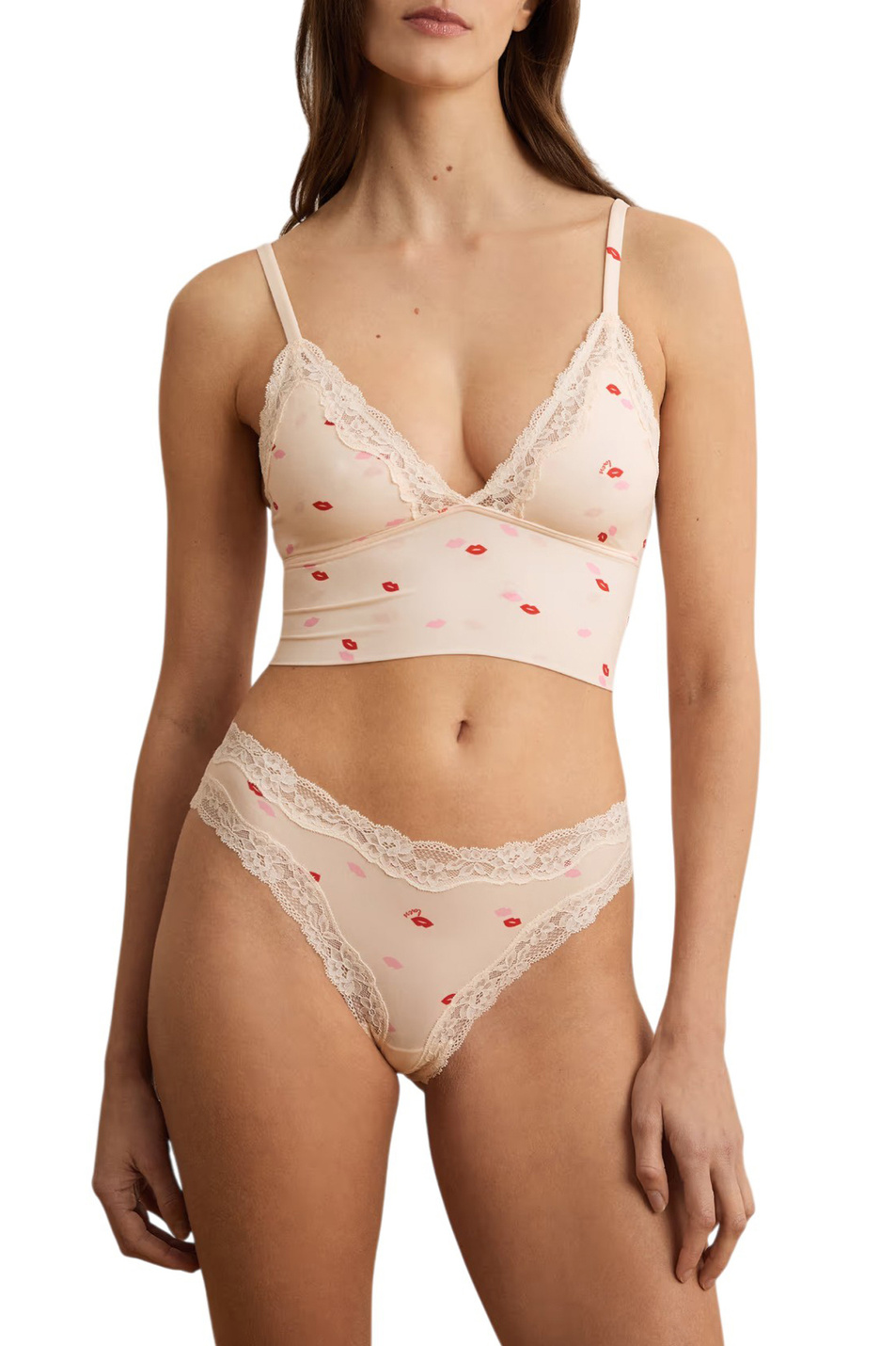Женский Etam Трусы PURE SOFT LACE с кружевом (цвет ), артикул 6557665 | Фото 2