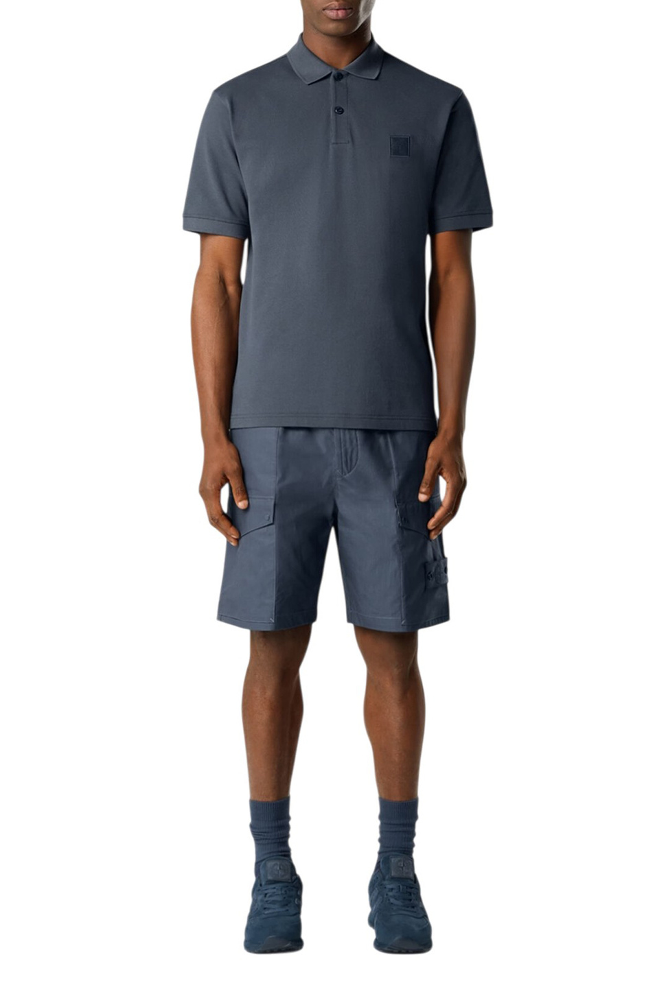 Мужской Stone Island Поло из хлопка с логотипом (цвет ), артикул L1S152200002-S0F39 | Фото 3